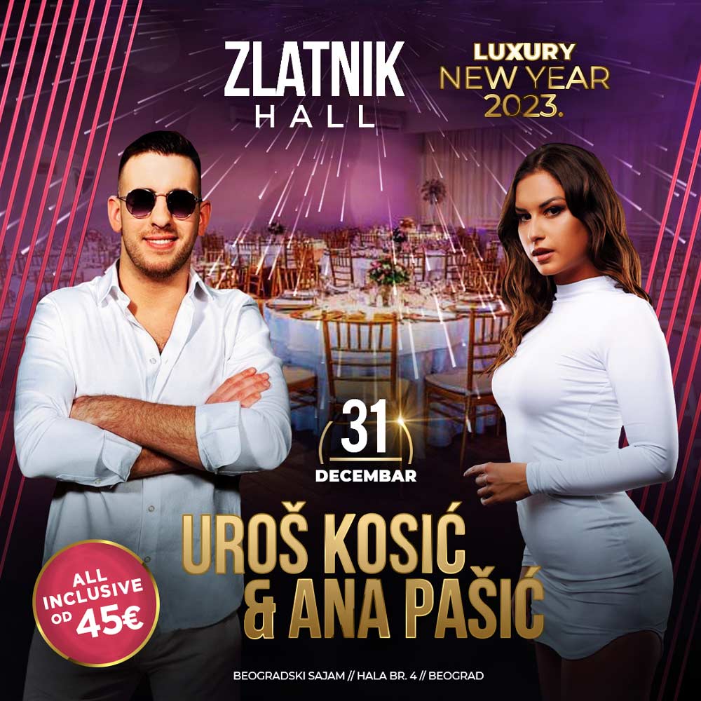 RESTORAN ZLATNIK HALL NOVA GODINA 2023