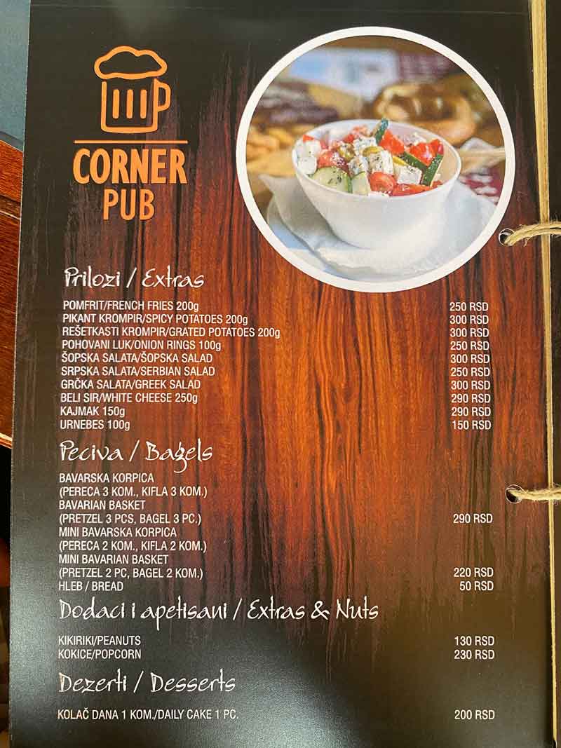 corner pub