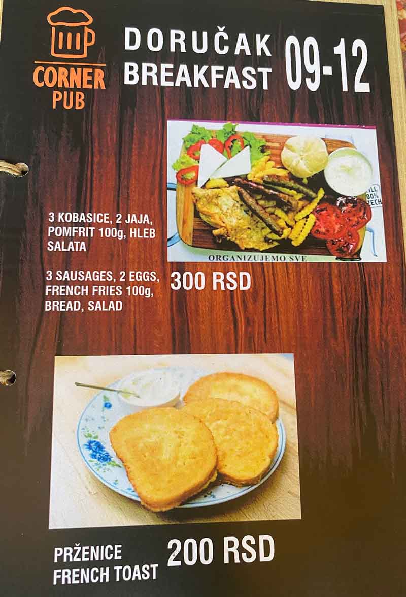 corner pub