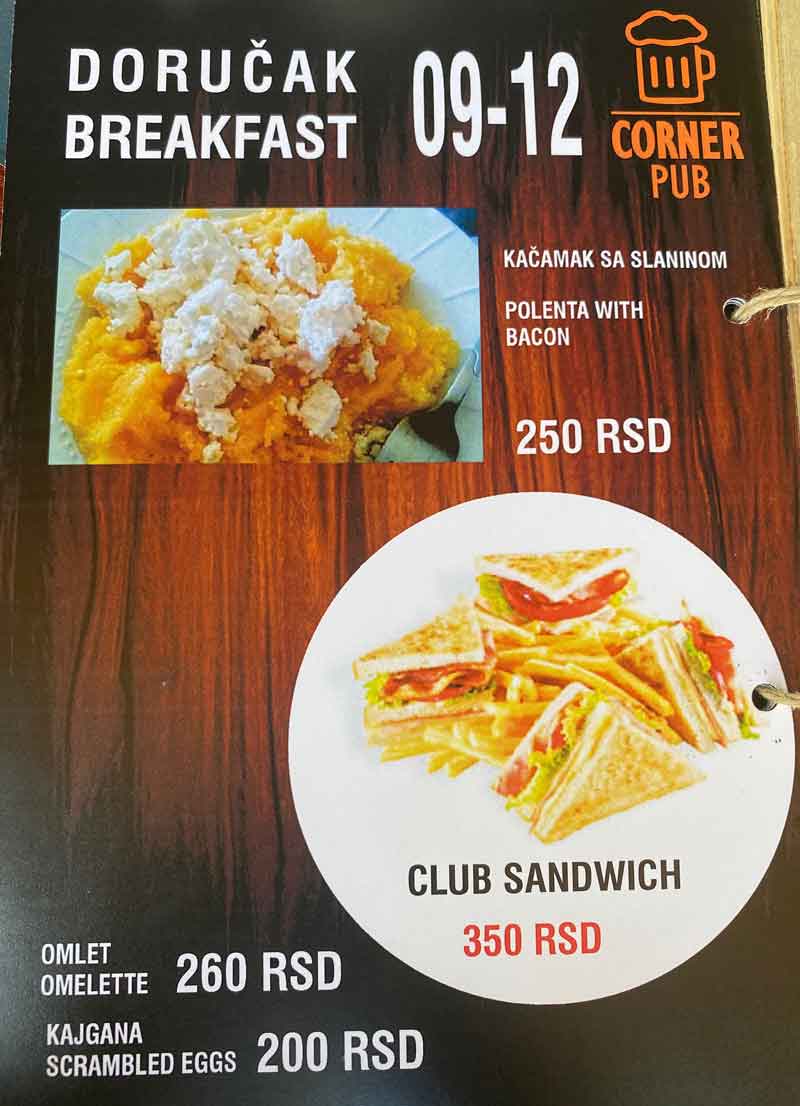 corner pub