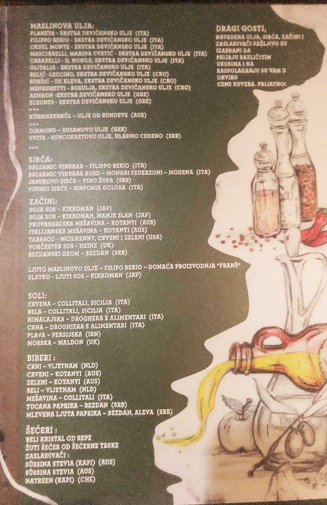 Restoran Frans Cenovnik