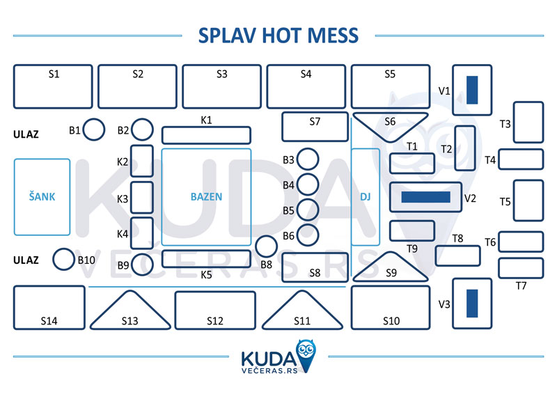 hot mess mapa