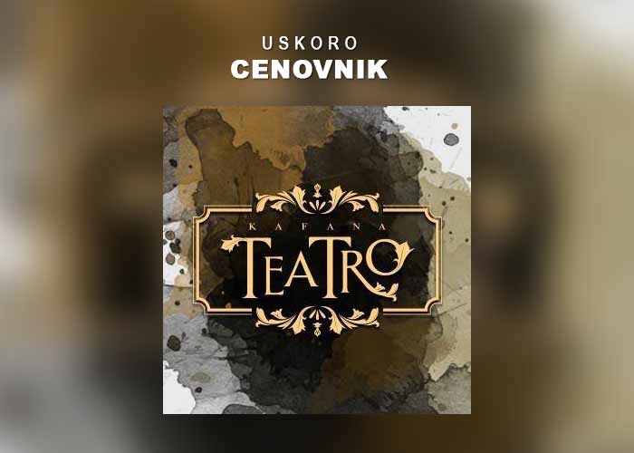 kafana teatro cenovnik