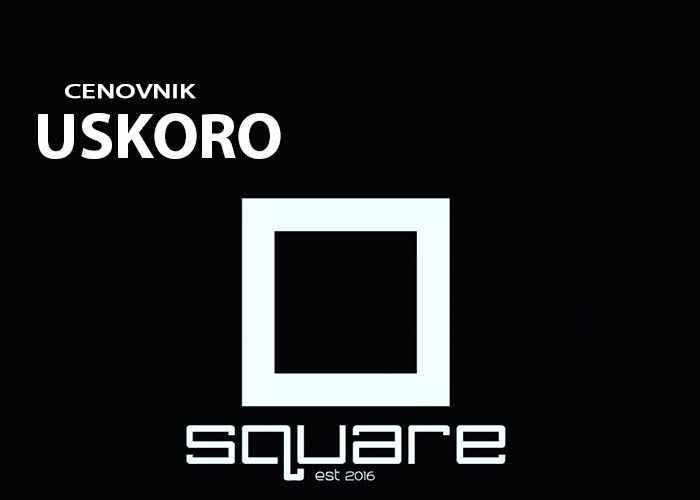 klub square cenovnik