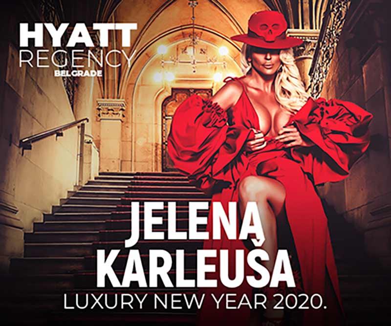 Jelena Karleuša u hotelu Hayat- Nova godina