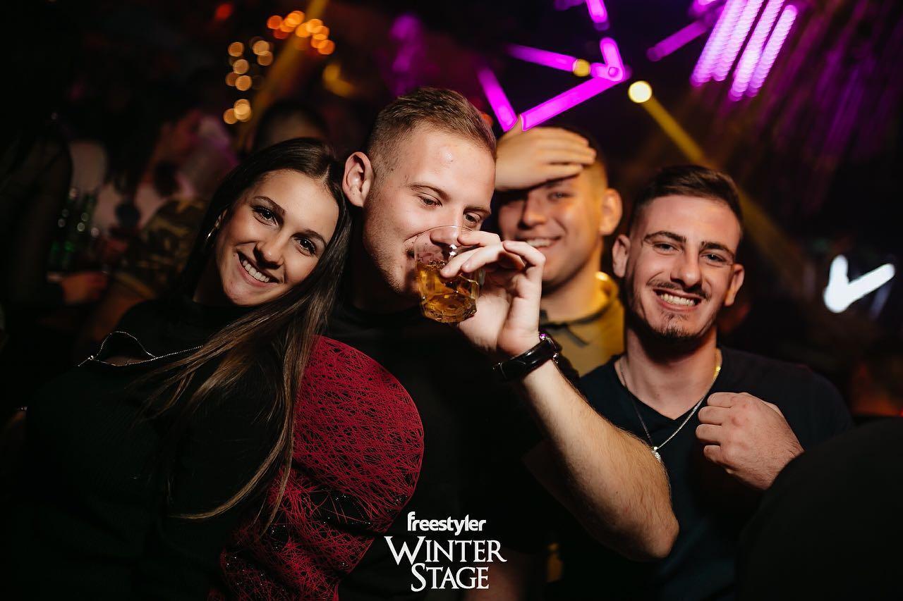 Četvrtak u klubu Freestyler Winter Stage