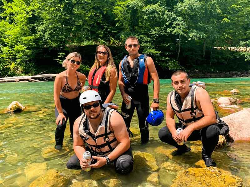 Rafting na Tari i team building