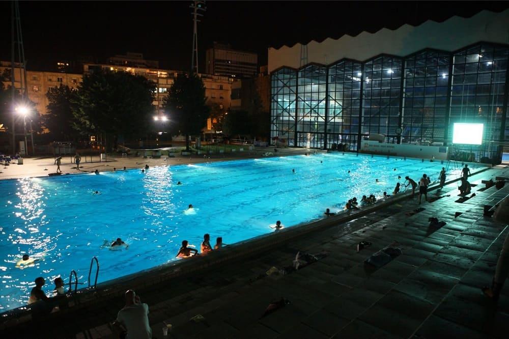 Noćno kupanje u Beogradu