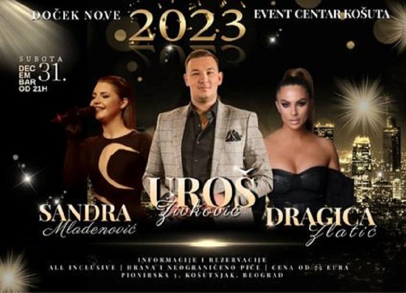 Nova godina restoran Košuta – doček 2023. uz Uroša, Dragicu i Sandru