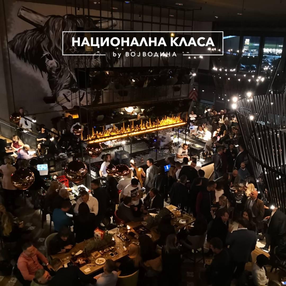 Lukijan Ivanović za doček Nove, restoran Nacionalna klasa by Vojvodina