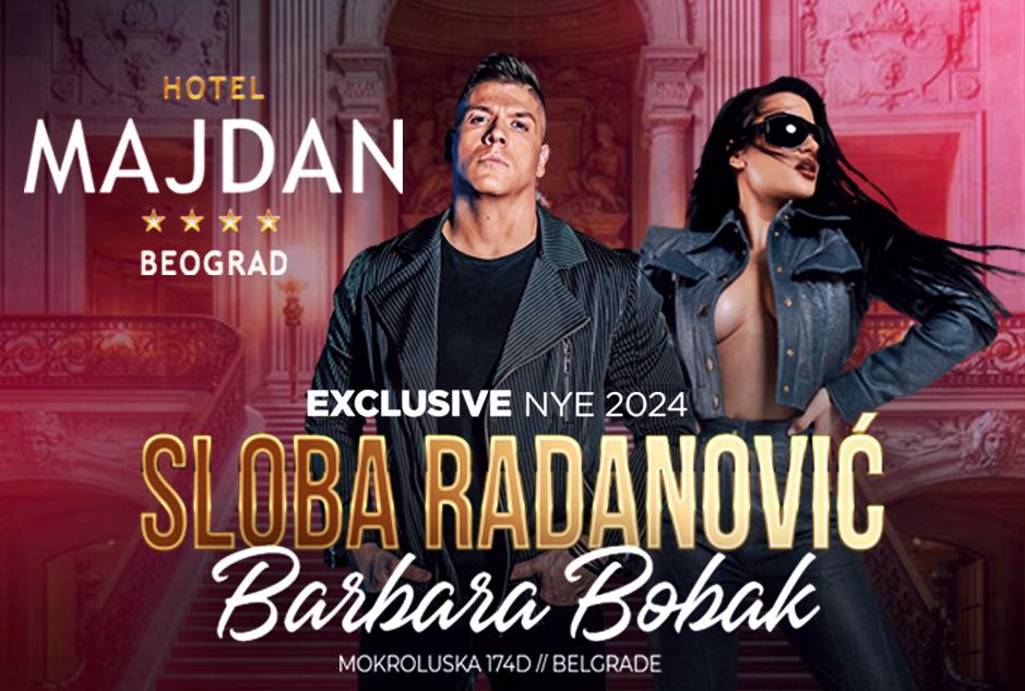 Sloba Radanović i Barbara Bobak za nezaboravan doček u hotelu Majdan!