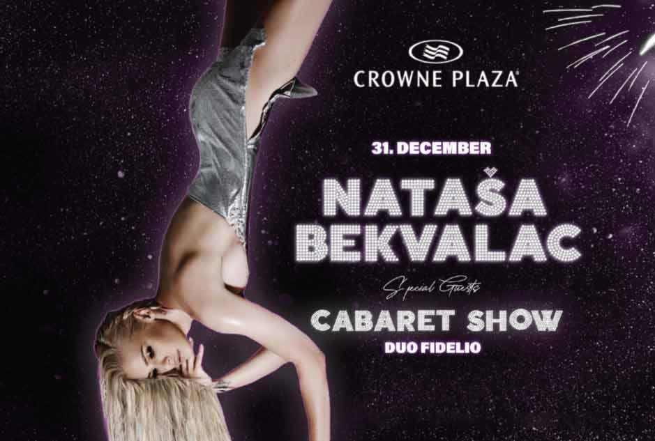 Dočekajte Novu 2024.  uz Natašu Bekvalac u hotelu Crowne Plaza!