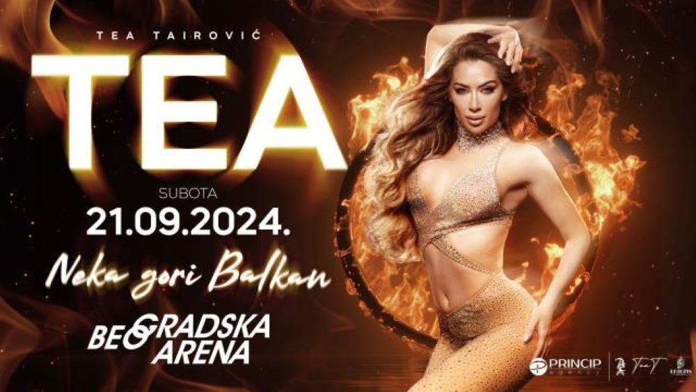 Tea Tairović - Beogradska arena, koncerti 21. i 22. septembra