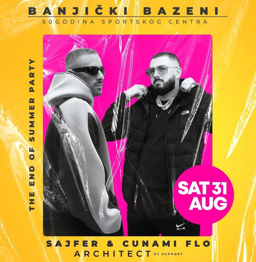 Velika žurka na Banjici  - 50 godina sporta i Sajfer & Cunami Live