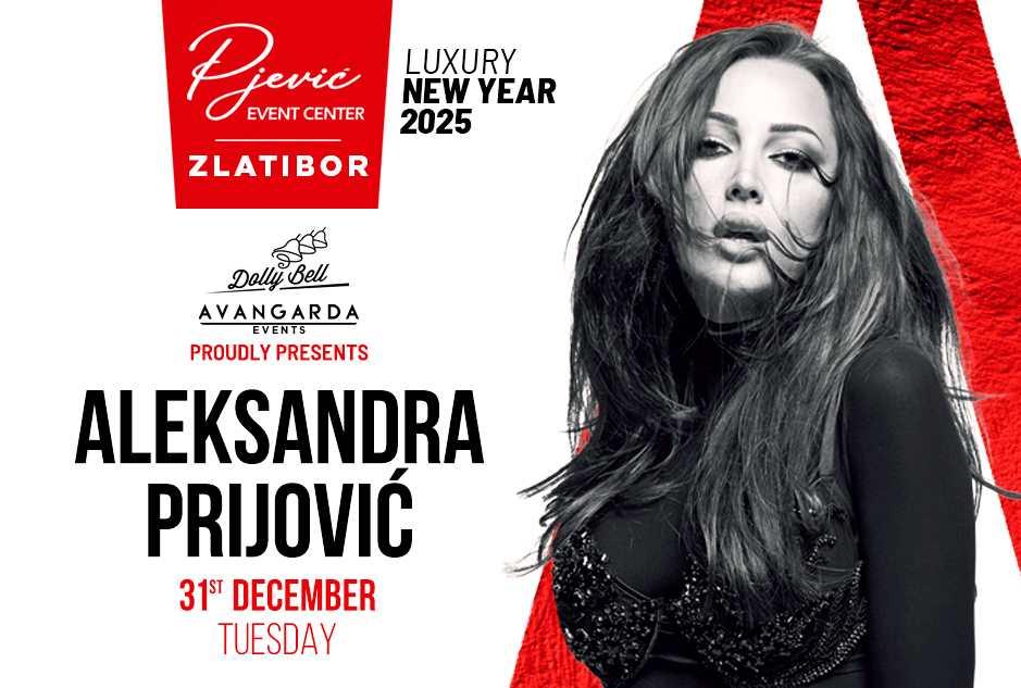 Pjević event centar Nova godina 2025 - Aleksandra Prijović najavljuje spektakl