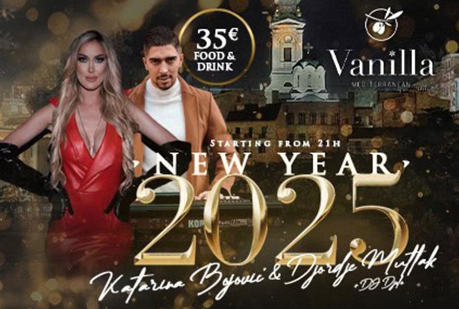 Nova godina 2025. u klubu Vanilla - Najbolja žurka u gradu