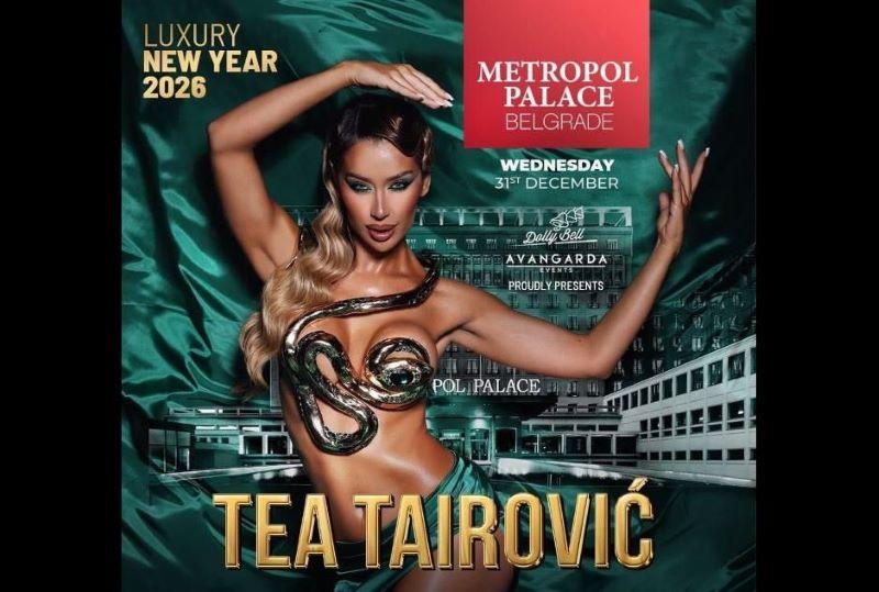Hotel Metropol Nova godina - Vreo provod uz Teu Tairović!