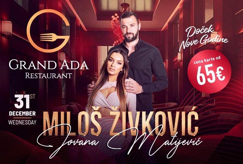 Event centar Grand Ada Nova godina - kvalitetan program uz iznenađenje nakon ponoći
