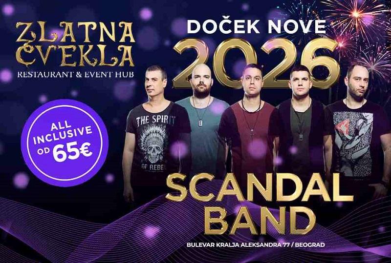 Event hub Zlatna cvekla Nova godina 2026 - praznična noć u vrhunskoj atmosferi