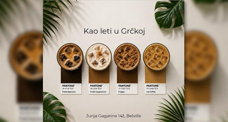 Ledene kafe - omiljeno letnje osveženje čeka vas u baru Foresta Belville