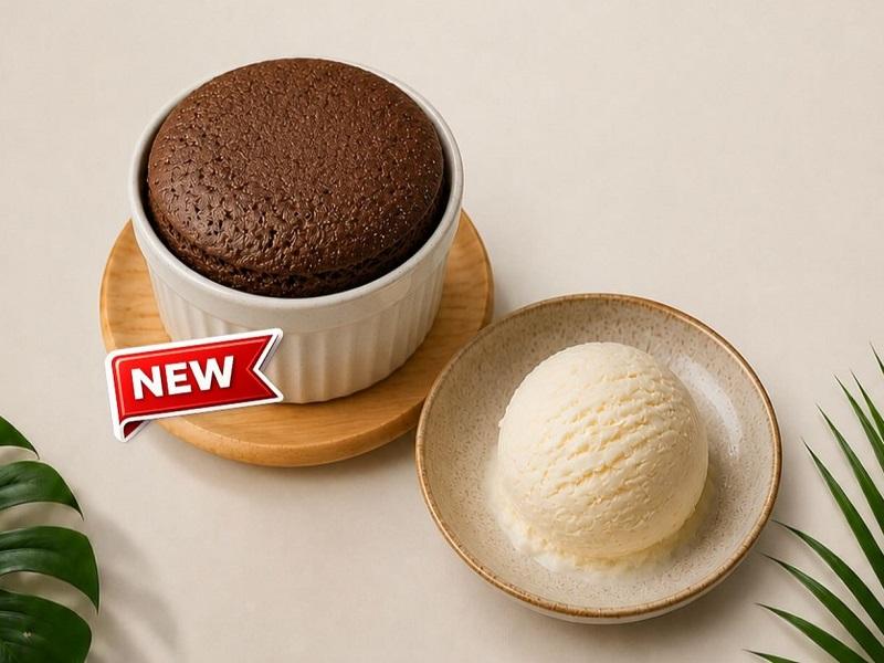 Čokoladni sufle sa sladoledom od vanile - letnja poslastica u Foresta Belville kojoj je teško odoleti