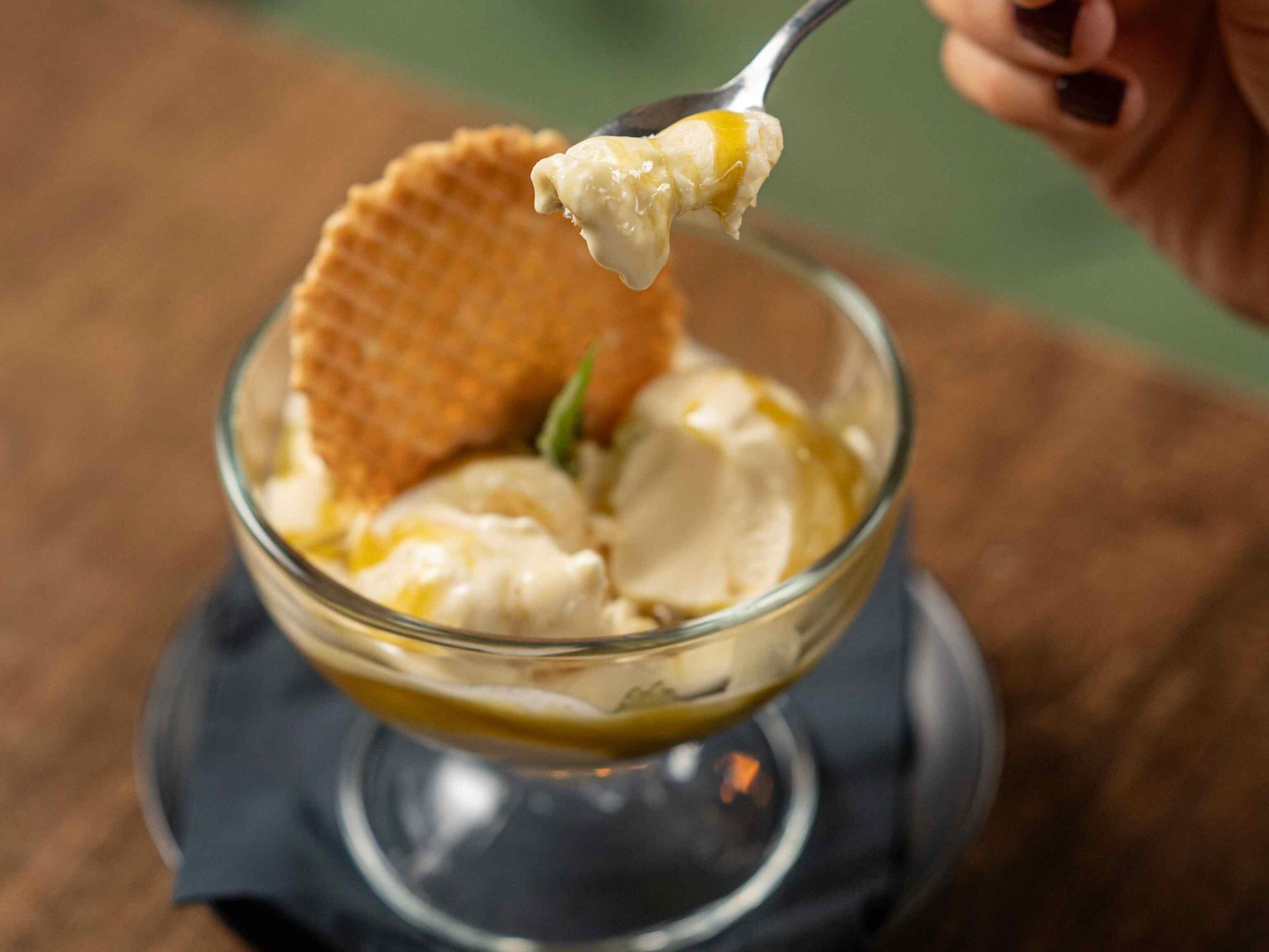 Sladoled od vanile u baru Foresta Belville - jednostavan klasik koji nikada ne izlazi iz mode