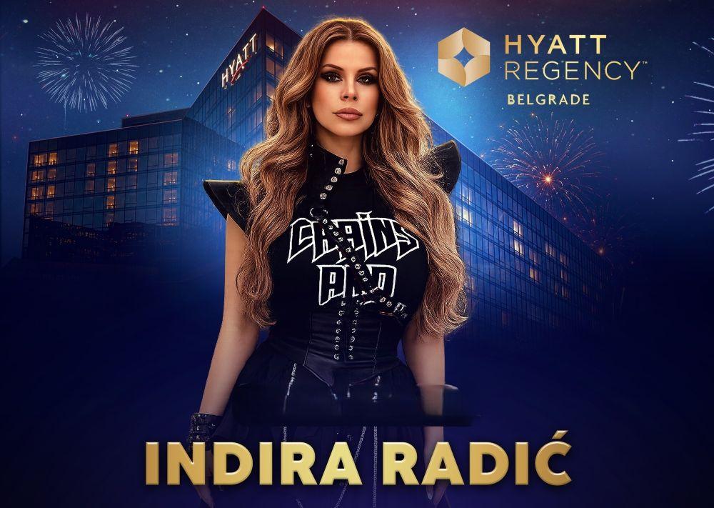 Indira Radić Nova godina 2027 – spektakularan doček u hotelu Hyatt Regency Belgrade