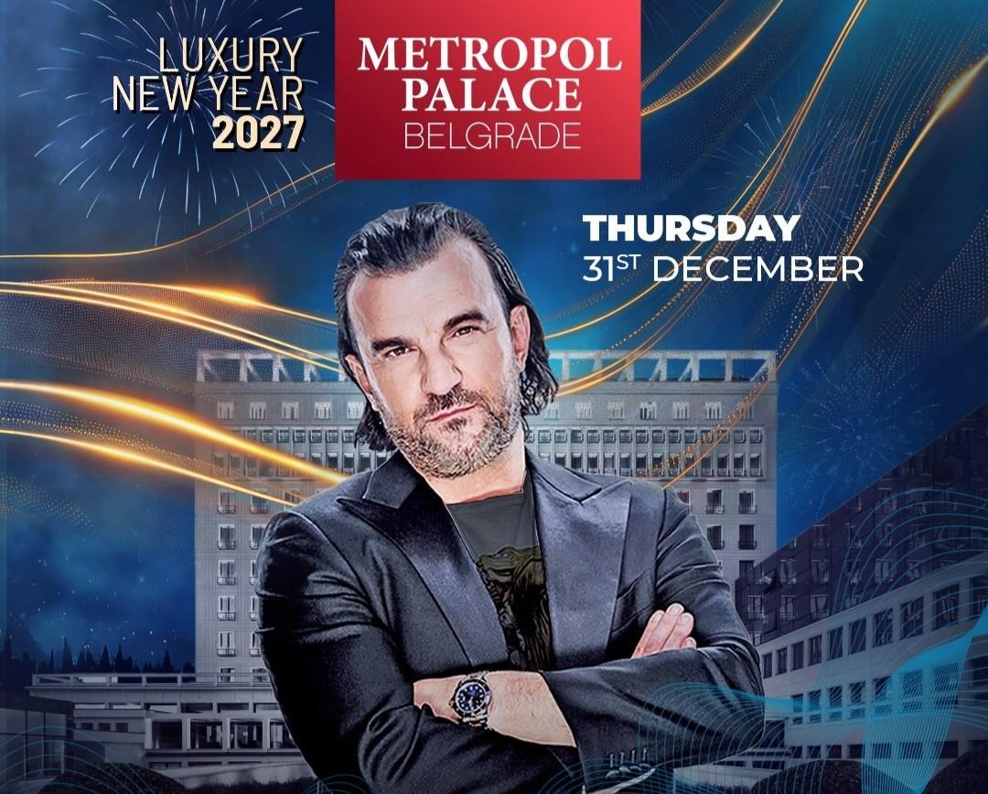 Aca Lukas Nova godina 2027 – Metropol Palace pretvara novogodišnju noć u veliki koncertni događaj