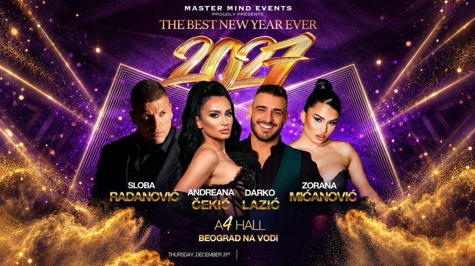 A4 Beograd na vodi Nova godina 2027 – Sloba, Darko, Andreana i Zorana - četiri velika imena za premijerni doček