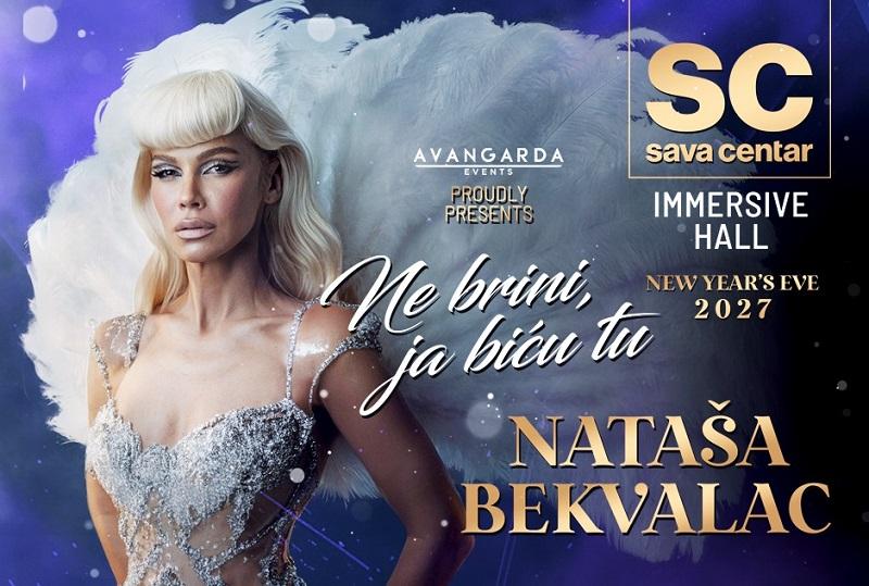 Sava Centar Immersive Hall Nova godina 2027 - luksuzni doček uz Natašu Bekvalac
