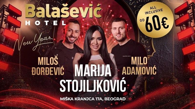 Hotel Balašević Nova godina 2027 - rezervišite svoje mesto za najglamurozniji doček!
