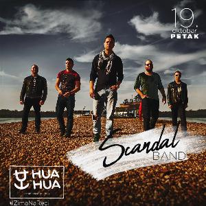 Splav Hua Hua - Petak uz Scandal Band!