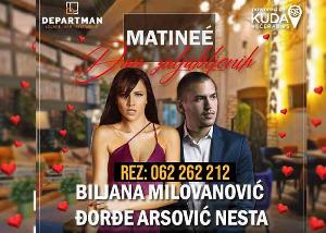 Biljana Milovanović i Nesta za Dan zaljubljenih u Departman baru