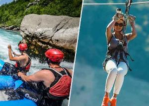 Savršen provod: rafting Tarom i zip line