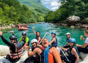 Avgust i rafting na Tari