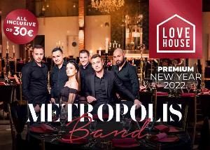 Novogodišnji provod uz Metropolis bend u event centru Love House