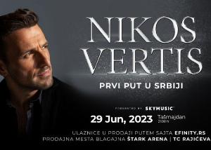 Nikos Vertis po prvi put u Beogradu – veliki koncert na Tašmajdanu