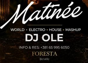 Subotnji matine u Foresti – DJ OLE donosi veče urbanih ritmova i dobre energije