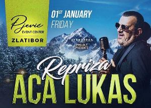 Event Centar Pjević repriza Nove godine 2027 - sjajno veče uz Acu Lukasa