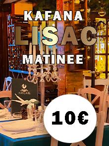 Kafana Lisac Matinee Nova godina