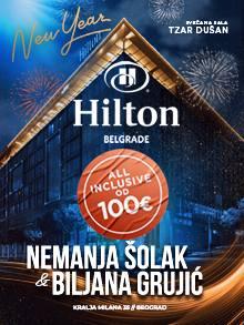 Hotel Hilton Beograd Nova godina