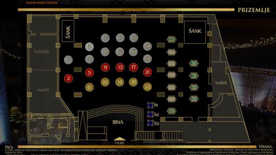 restoran lobby nova godina