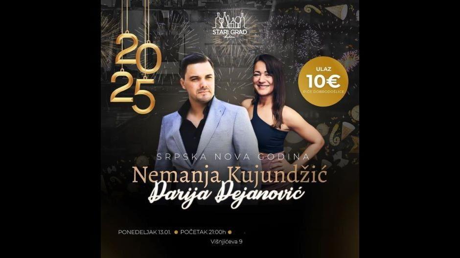 Kafana Stari grad srpska Nova godina