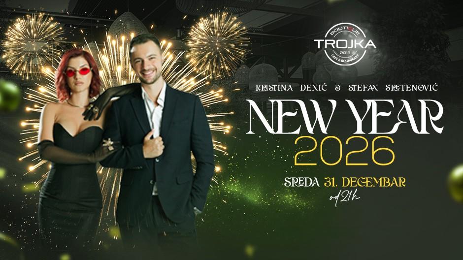 Restoran Boutique Trojka nova godina