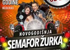 Semafor Žurka doček Nove godine