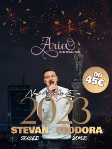  Aria Event Centar Nova godina Kuda Veceras