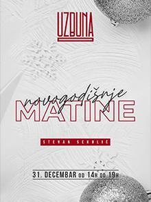  Splav Kafana Uzbuna matinee Nova godina Kuda Veceras