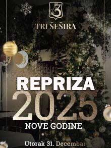  Restoran Tri šešira repriza dočeka Nove godine Kuda Veceras