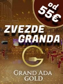  Event centar Grand Ada gold Nova godina Kuda Veceras