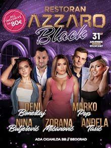  Restoran Azzaro Black Nova godina Kuda Veceras